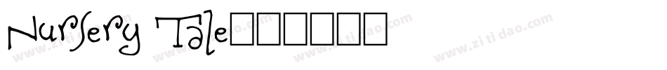 Nursery Tale字体转换